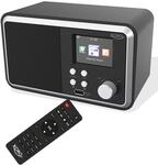 XORO DAB 300 IR Internetradio, DAB+/FM, 2,4 Zoll Farbdisplay, Schwarz | &Uuml;ber WLAN