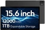 azamp 15,6 Zoll Tablet, 2026 Neuer Gro&szlig;es Tablets mit IPS-Display, Helio G99