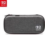 PowerA Slim Case f&uuml;r Nintendo Switch 2 - Grijs, offiziell lizenziert, Schutzh&uuml;lle,