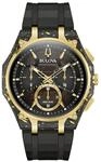 Bulova Herren Chronograph Quarz Armbanduhr Curve