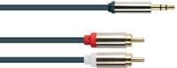Good Connections GC-M0058 Audio Anschlusskabel High-Quality 3,5 mm, Klinkenstecker