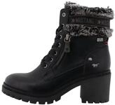 MUSTANG Schn&uuml;rstiefel Schwarz