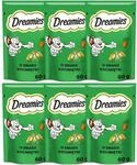 Dreamies Katzensnacks Catnip mit Katzenminze Geschmack, 18x60g &ndash; Au&szlig;en knusprige &