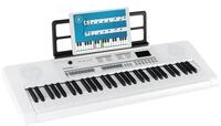 McGrey 6170 WH Akku-Keyboard - 61 Tasten-Keyboard mit integriertem Akku - 200 Kl&auml;nge
