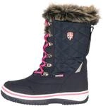 Trollkids Girls Holmenkollen Snow Boots XT 33, navy/pink