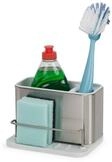 Joseph Joseph Surface Edelstahl-Caddy Sp&uuml;lbecken-Organizer, Schwammhalter,
