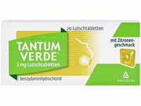 Tantum Verde 3 mg Lutschtabletten mit Zitronengeschmack