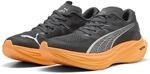 Puma Herren-Laufschuh, Grau/Orange, 44 EU