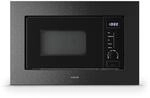 Klarstein Verosteel Einbaumikrowelle 60 cm mit Grill &ndash; 20L, 700W Mikrowelle &...