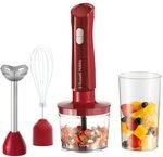Russell Hobbs Stabmixer [3-in-1: Mixer,Schneebesen & Zerkleinerer/P&uuml;rierstab] Desire