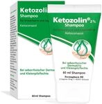 Ketozolin 2% Shampoo gegen Schuppen und Hautpilz 60ml