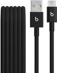 Beats USB-A auf USB-C Gewebtes Kabel, schnelles Laden, langlebiges und