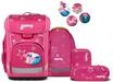 ergobag cubo Light Set ergonomischer Schulranzen, extra leicht, Set 5-teilig, 860 g