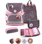 Belmil Premium Compact Plus ergonomisches Schulranzen Set 5 - teilig, AGR, Brustgurt,