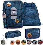 Belmil Motion ergonomisches Schulranzen Set 5-teilig aus recyceltem Material mit