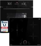 KKT KOLBE Autarkes Herdset | 60cm Einbaubackofen BO8005FB | 59cm Induktionskochfeld