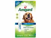 Amigard Spot-On 1er Pack für mittlere Hunde, gegen Zecken und Flöhe, 1 Monat