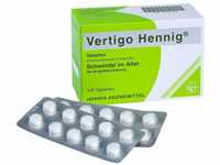 Vertigo Hennig: Schwindel im Alter bei Hirngefäßverkalkung, Homöopathisches