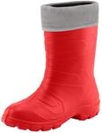 Ladeheid Damen Thermo Eva Gummistiefel federleicht LALMG879 (Rot88/Grau, 40)