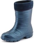 Ladeheid Damen Thermo Eva Gummistiefel federleicht LALMG879 (Metall Blau/Navy, 38 EU)
