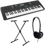 Classic Cantabile CPK-203 Keyboard Set inkl. St&auml;nder und Kopfh&ouml;rer - 61 Tasten mit