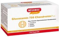 MEGAMAX Glucosamin 750 mg & Chondroitin 100 mg &ndash; Kapseln mit Vitamin C,...