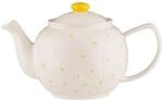 PRICE&KENSINGTON Teekanne Daisy, 6 Tassen, handbemalt, Keramikserie mit...