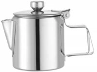 HENDI Kaffee-/Teekanne, mit Klappdeckel, Kaffeekanne, Mehrzweckkanne, Milchkanne,