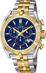 JAGUAR Swiss Made Herrenuhr Chronograph aus Edelstahl 316L Goldfarben |...