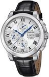 JAGUAR Automatik Herrenuhr Leder Schwarz - Datum, Saphirglas, Wasserdicht 10 ATM -