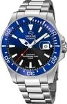 JAGUAR Swiss Made Automatik Herrenuhr Edelstahl 316L Silber - Datum, Saphirglas,