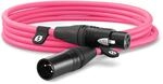R&Oslash;DE XLR-3 Hochwertiges XLR-Kabel (3 m, pink)