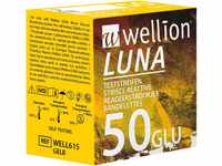 Wellion LUNA Blutzucker-Teststreifen, 50 Stück