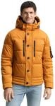 Tom Tailor Herren Pufferjacke mit Abnehmbarer Kapuze