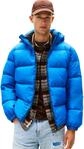 Tommy Jeans Herren Pufferjacke Essential Down Jacket Warm, Blau (Vibrant...