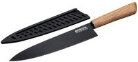 NIROSTA Flow Kochmesser &ndash; zertifizierte Akazie/Edelstahl Griff,