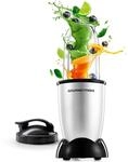 GOURMETmaxx Mr. Magic Mixer 4-tlg. | 400W Powerbase, Kreuzklinge, 500ml Becher & To