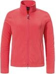 Sch&ouml;ffel Damen Jacke Outdoorjacke Fleece Jacket Leona3, Farbe:Rot, Gr&ouml;&szlig;e:38,