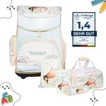 MUWO Kinder Schulranzen Set 5tlg. ergonomischer Leichter Schulrucksack mit