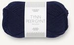Sandnes Garn Tynn Peer Gynt ca. 205 m col. 5575 marine 50 g
