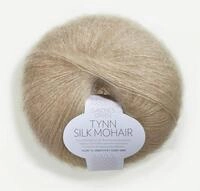 Sandnes Garn Tynn Silk Mohair col.3021 light beige ca.212 m 25 g