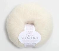 Sandnes Garn Tynn Silk Mohair col.1012 natural ca.212 m 25 g
