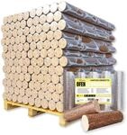 960kg Palette Nestro BrikettTOP SONDERAKTION Hartholzbriketts aus Buche und/oder