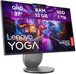 Lenovo Yoga All-In-One AI PC | 27" QHD Touch-Display | Intel Core Ultra 9 285H | 32GB