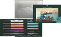 Faber-Castell 267138 - Geschenkset Sydney, 12 Tuschestifte Pitt Artist Pen,