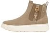 Nero Giardini I514172D Chelsea-Boots Aus Veloursleder F&uuml;r Damen - Beige 37 EU