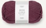 SANDNES GARN Peer Gynt - Farbe: Vinr&oslash;d (4363) - 50 g/ca. 91 m Wolle