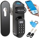 WELOCK U81 Smartes T&uuml;rschloss Ultra Fingerabdruck 50-95mm EU-Profilt&uuml;r 