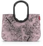 reisenthel loopshopper L jacquard rose &ndash; Stabile Tasche mit praktischen F&auml;chern