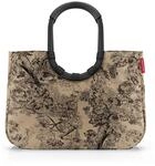 reisenthel loopshopper L jacquard brown &ndash; Stabile Tasche mit praktischen F&auml;chern